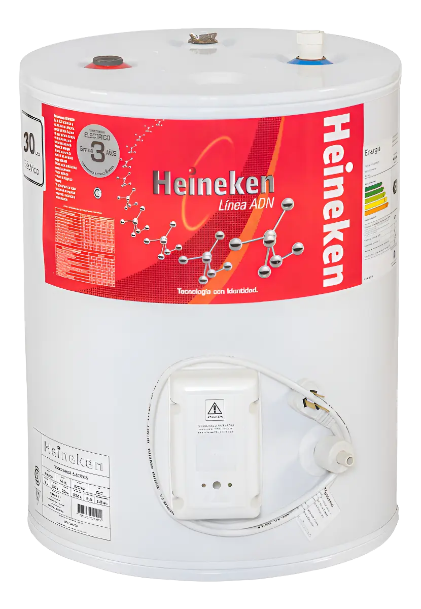 Termotanque Heineken Eléctrico 30 litros